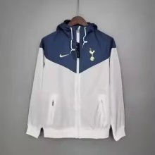 24/25 Tottenham White Blue Windbreaker