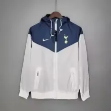 24/25 Tottenham White Blue Windbreaker