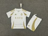 24/25  Al-Nassr FC Third Kids Kits 1:1 Quality Soccer Jersey