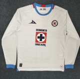 24/25 Cruz Azul Away White Fans Long sleeve 1:1 Quality Soccer Jersey