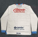 24/25 Cruz Azul Away White Fans Long sleeve 1:1 Quality Soccer Jersey