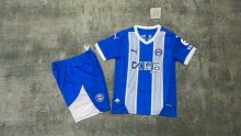 24/25  Alaves Home Kids Kits 1:1  Quality Soccer Jersey