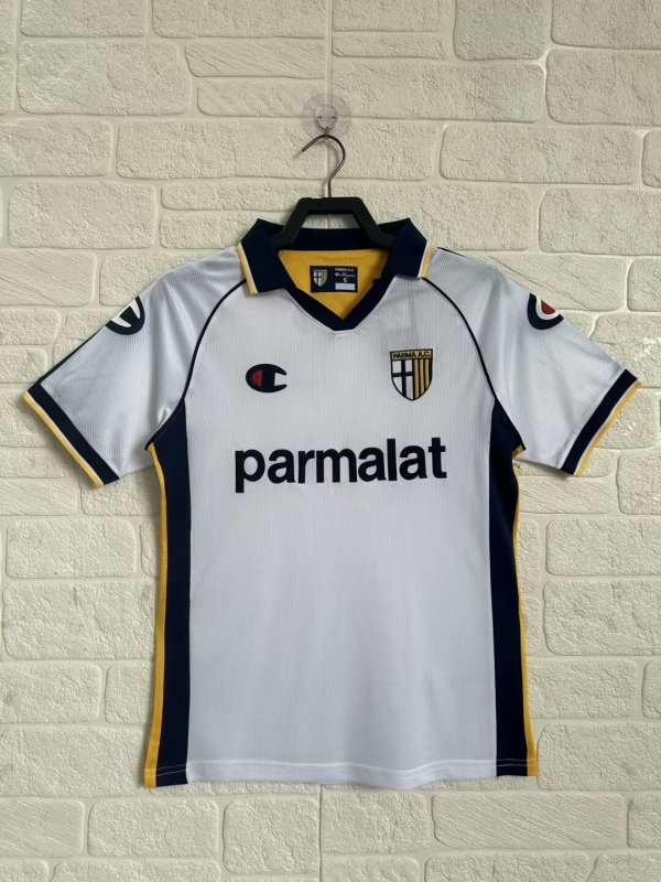2003/2005 Parma Away White Fans Retro 1:1 Quality Soccer Jersey