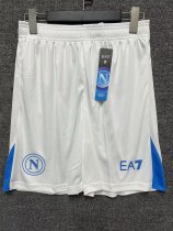 24/25 Napoli Home White Shorts 1:1 Quality Shorts