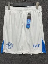 24/25 Napoli Home White Shorts 1:1 Quality Shorts