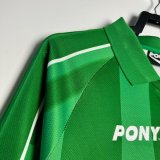 1997/1999 Tottenham Goalkeeper Gree Long Sleeve Fans 1:1 Quality Soccer Jersey