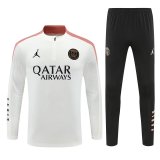 24/25 Paris White Training  1:1 Quality Training Jersey
