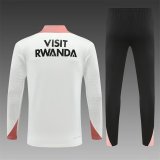 24/25 Paris White Training  1:1 Quality Training Jersey