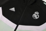 24/25  Real Madrid Black Green Training Tracksuit 1:1 Quality Training Jersey