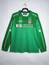 1997/1999 Tottenham Goalkeeper Gree Long Sleeve Fans 1:1 Quality Soccer Jersey