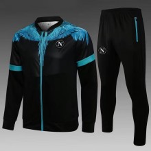 24/25 Napoli Training  Black Zipper1:1 Quality Training Jersey