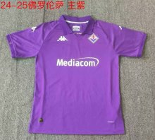 24/25  Florence Home Purple Fans 1:1 Quality Soccer Jersey