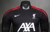 24/25 Liverpool Training Clothes Black Player 1:1 Quality Soccer Jersey