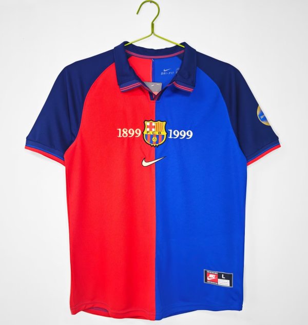 Retro Barcelona 100th Anniversary Version Home 1:1 Quality Soccer Jersey