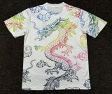 24/25  Real  Madrid Gradient Dragon  White  Fans 1:1 Quality Soccer Jersey