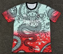 24/25  Real  Madrid Transforming into Dragon Red Green  Fans 1:1 Quality Soccer Jersey