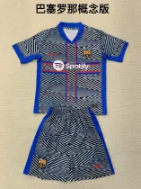24/25 Barcelona Special Edition Kids Kits 1:1  Soccer Jersey