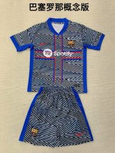 24/25 Barcelona Special Edition Kids Kits 1:1  Soccer Jersey