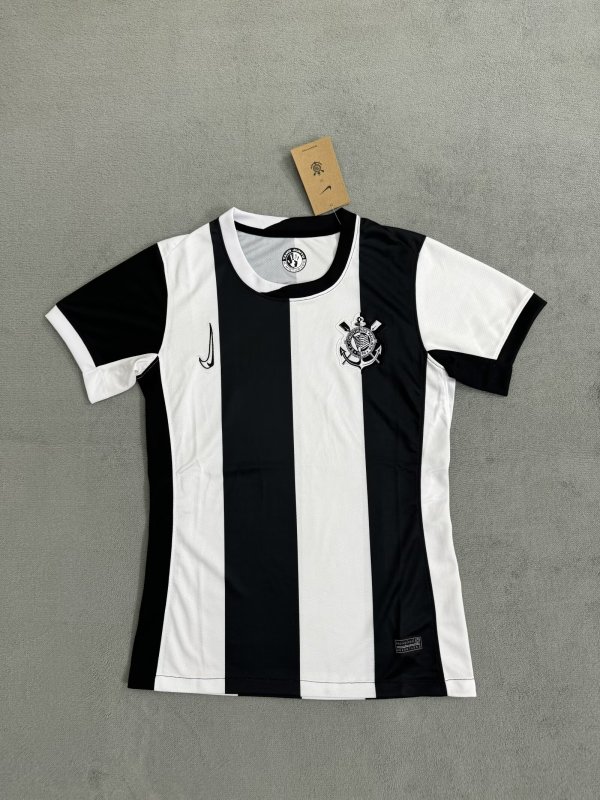 24/25 Corinthians Third Woman's  Fans 1:1 Quality Soccer Jersey