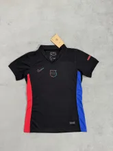24/25 Barcelona Away Black Woman's  Fans 1:1 Quality Soccer Jersey