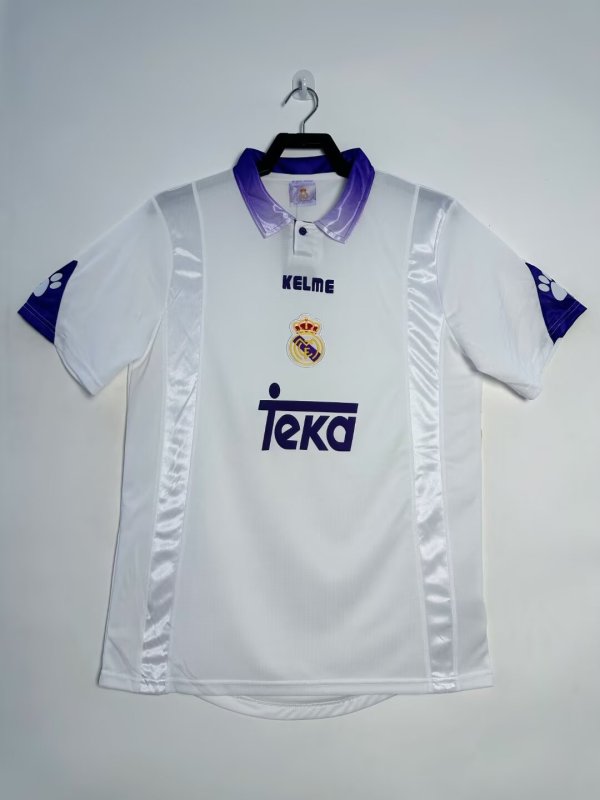 1997/1998 Real Madrid Home Fans 1:1 Quality Retro Soccer Jersey