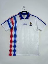 1994 France Away Fans 1:1 Quality Retro Soccer Jersey