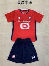 24/25 Lille Home Kids Kits 1:1 Quality Soccer Jersey