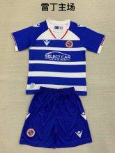 24/25 Reading  Home Kids  Kits 1:1 Quality Soccer Jersey