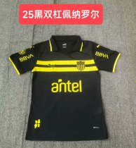 24/25 Peñarol Black Fans 1:1 Quality Soccer Jersey