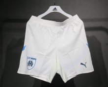 24/25   Marseille Home Player White 1:1 Quality Shorts