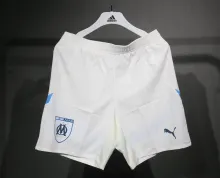 24/25   Marseille Home Player White 1:1 Quality Shorts