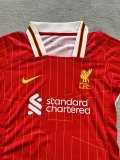 24/25 Liverpool Home Women's  Fans 1:1 Quality Soccer Jersey