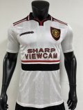 1998/1999 Manchester United Away Player 1:1 Quality Retro Soccer Jersey