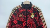24/25 Real Madrid Double Sided  Red Dragon  Windbreaker