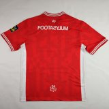 24/25 Cliftonville Home  Red  Fans 1:1 Quality Soccer Jersey