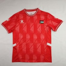 24/25  Palestine Home Red Fans 1:1 Quality Soccer Jersey