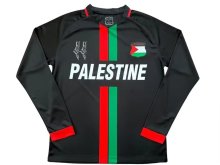 24/25 Palestine Black Fans Long sleeve 1:1 Quality Soccer Jersey