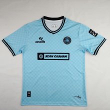 24/25 Cliftonville Away  Blue Fans 1:1 Quality Soccer Jersey