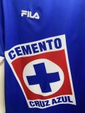 24/25 Cruz Azul Home Retro version Blue Fans 1:1 Quality Soccer Jersey
