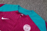 24/25 Barcelona Training Tracksuit Red 1:1 Quality Soccer Jersey