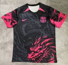24/25 Barcelona  Black Pink Dragon Special Edition Fans 1:1 Quality Soccer Jersey