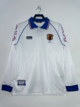 1998 Japan  Away Long sleeve 1:1 Quality Retro Soccer Jersey