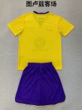 24/25 Toulouse Away Kids Kits 1:1 Quality Soccer Jersey