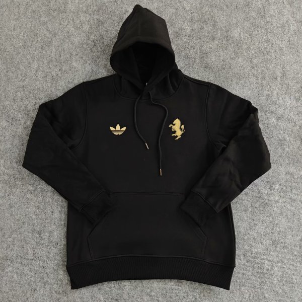 24/25 Juventus Gery Hoody Black 1:1 Quality