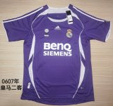 2006/2007 Real Madrid Away Retro Fans 1:1 Quality Soccer Jersey