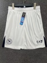 24/25 Napoli  Away White Shorts 1:1 Quality Shorts