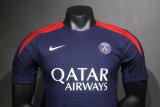 24/25 PSG Paris Blue Training Clothes Player 1:1 Quality Soccer Jersey