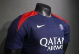 24/25 PSG Paris Blue Training Clothes Player 1:1 Quality Soccer Jersey