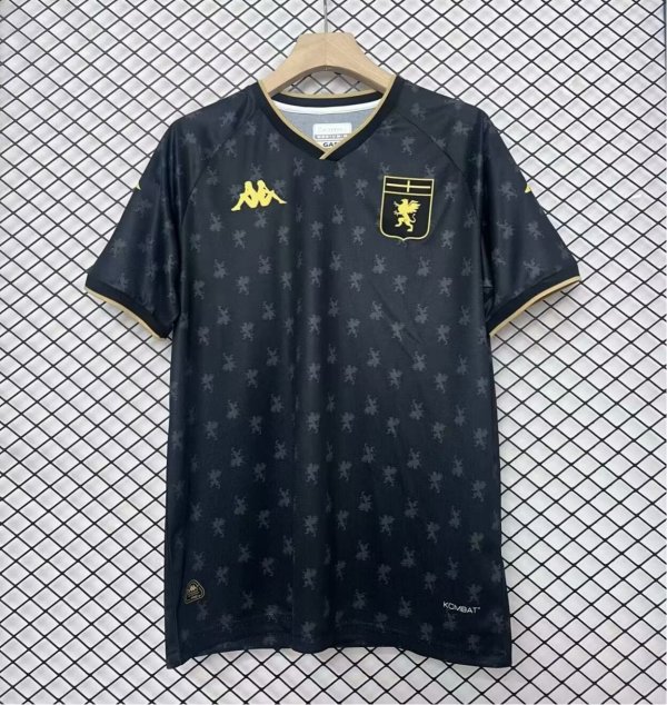 24/25  Genoa Third Black Fans 1:1 Quality Soccer Jersey