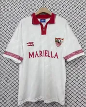 1994/1996 Sevilla FC Home White Fans Retro 1:1 Quality Soccer Jersey